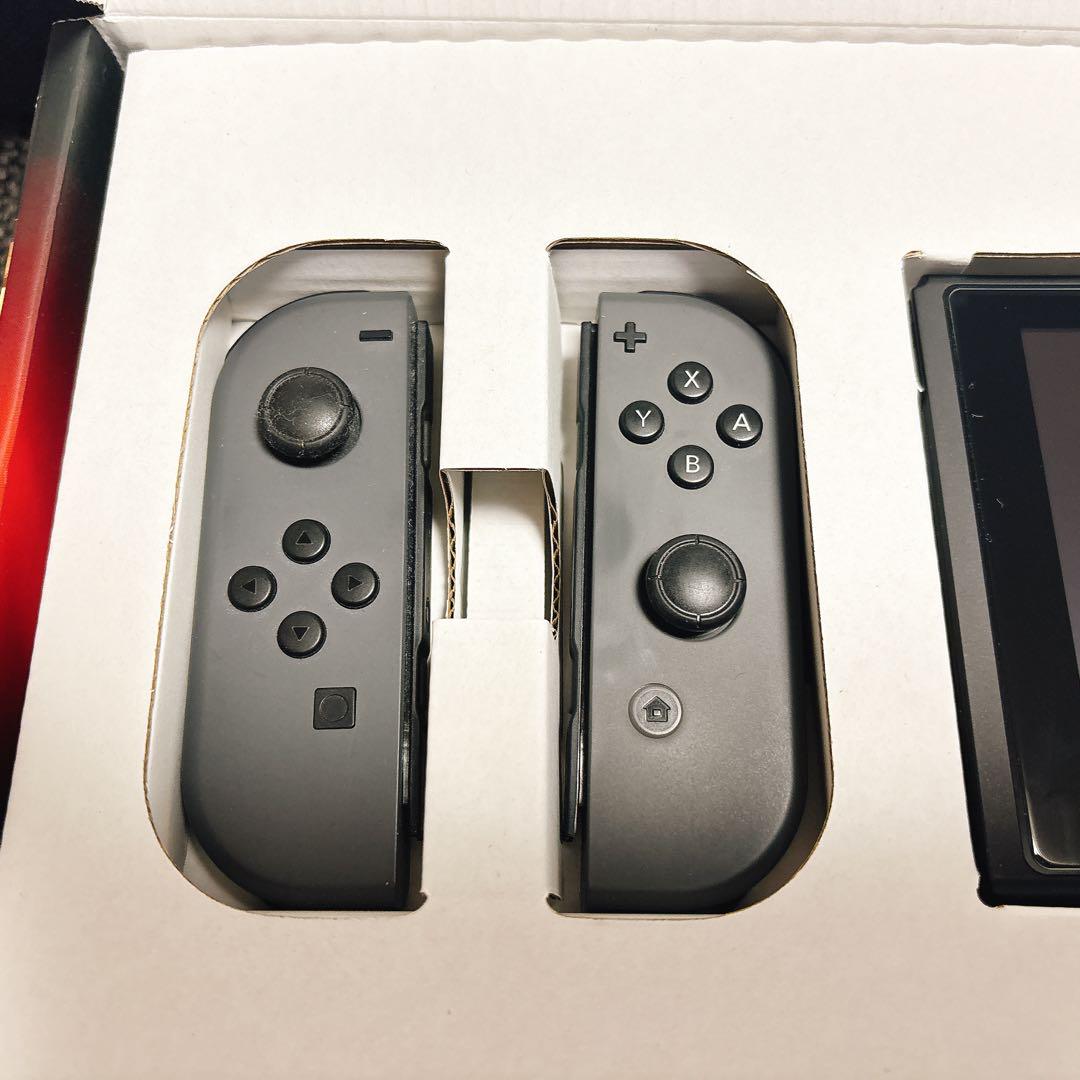 Nintendo Switch 本体 グレー Joy-Con付き】中古品 - メルカリ