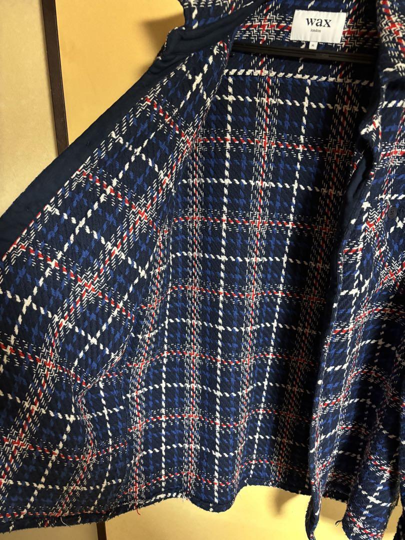 EDIFICE WAX LONDON  バスケットチェックシャツ