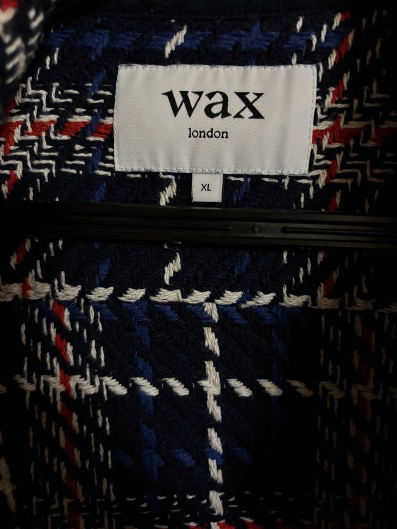 EDIFICE WAX LONDON  バスケットチェックシャツ