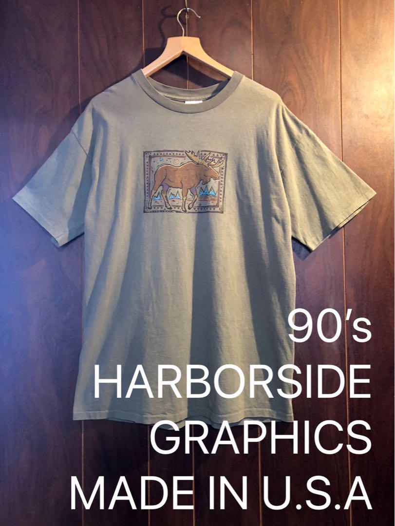 90’s USA製 HARBORSIDE GRAPHICS Tシャツ