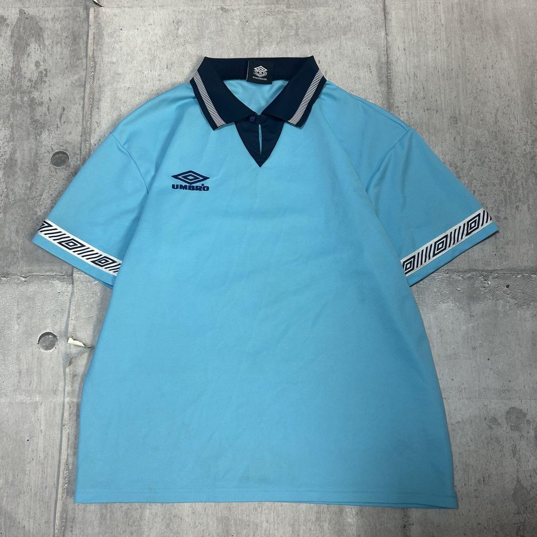 00s UMBRO twotone skipper shirt