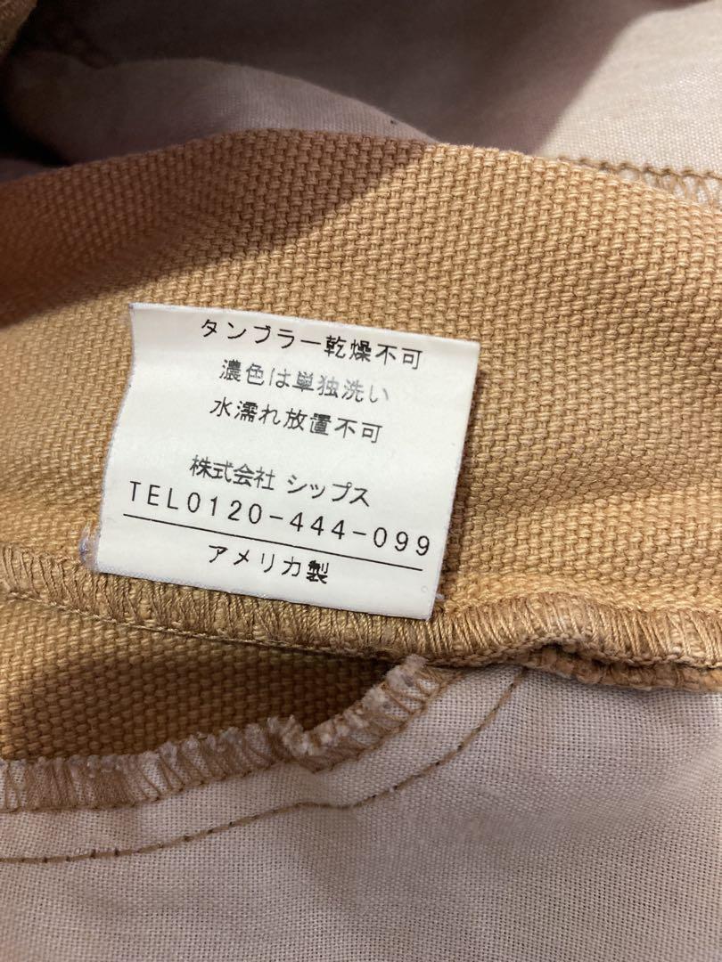 GRAMICCI ダブルニー キャンバス パンツ SHIPS別注 アメリカ製