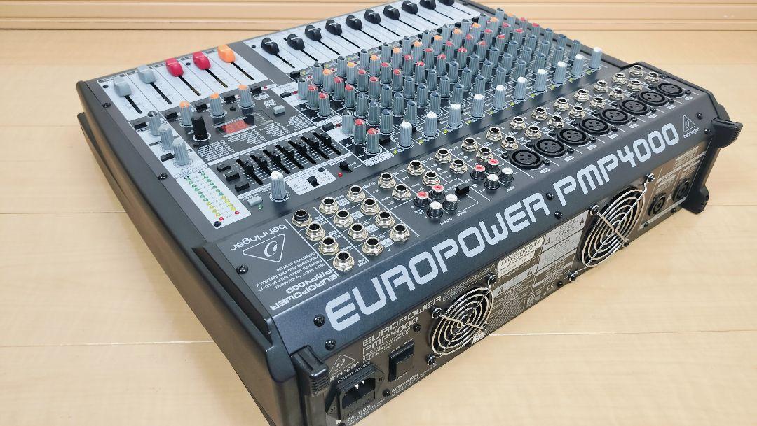 【完動美品】BEHRINGER EUROPOWER PMP4000 ミキサー