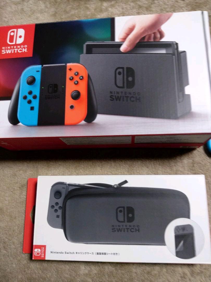 新品限定SALE Nintendo Switch 本体 キャリングケース付き Kkj6m-m14808616303 低価お買い得
