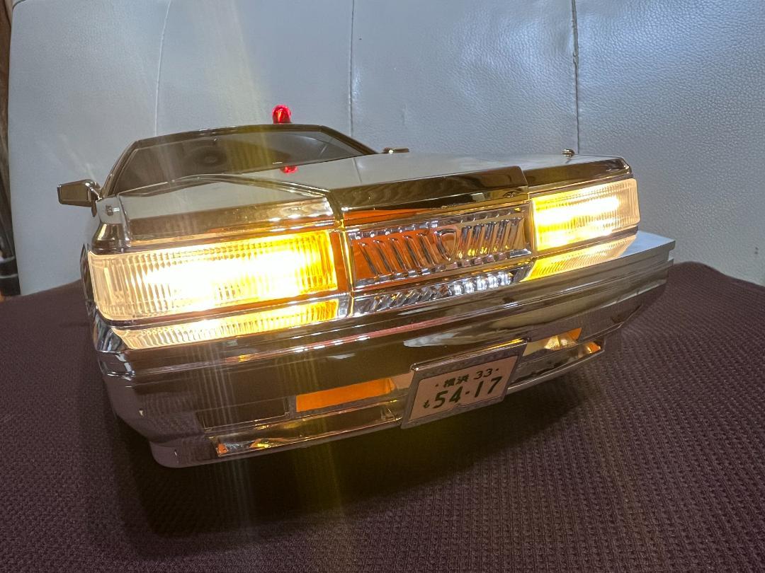 あぶない刑事 レパード 港303 LED点灯加工品！お車のお部屋のインテリアに！
