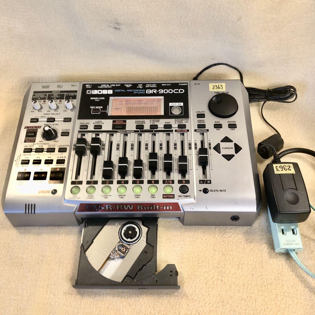 2363. BOSS BR-900CD/MTR/動作点検済み‼️配信機器・PA機器・レコーディング機器