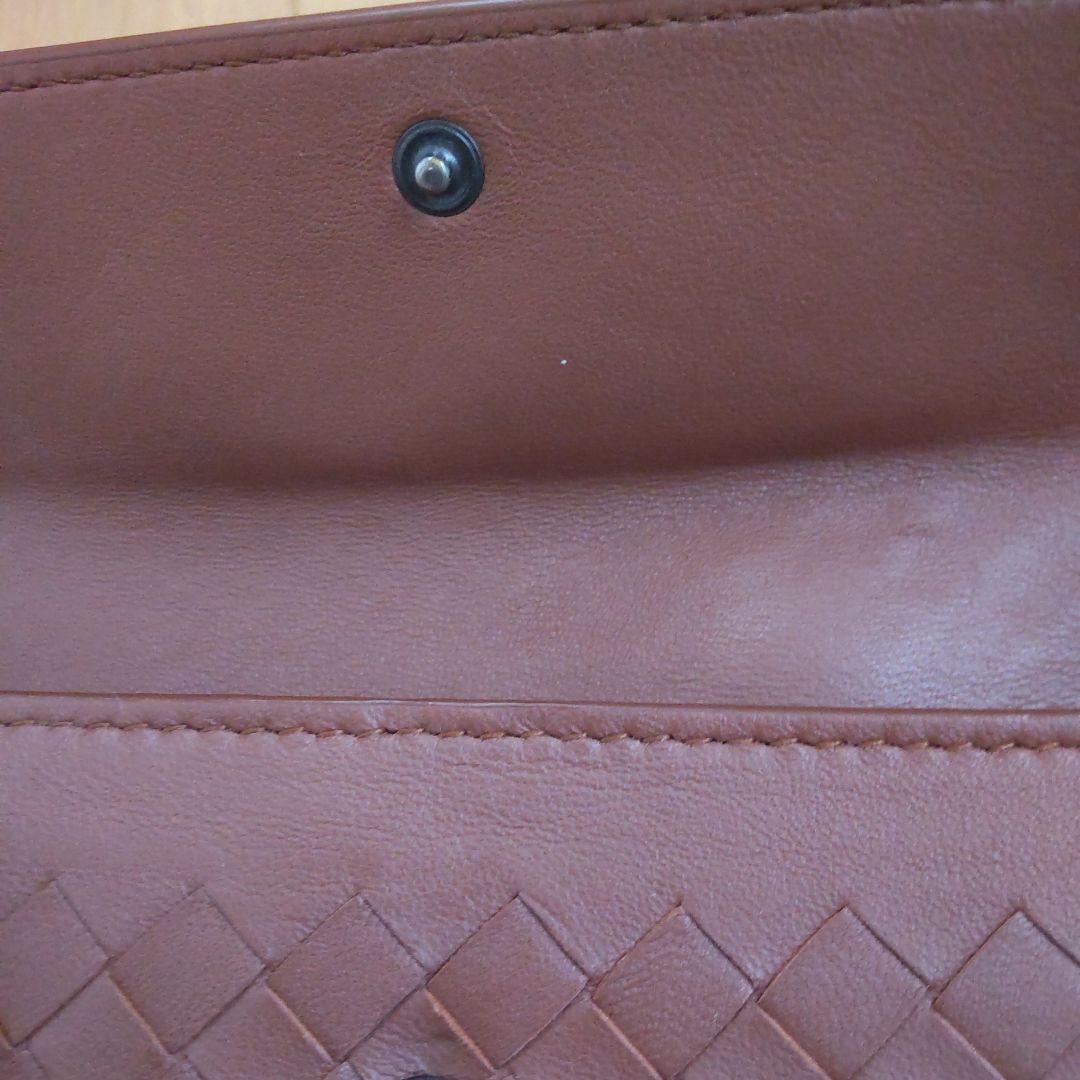 Bottega Veneta ボッテガ・ヴェネタ レザー長財布 茶色