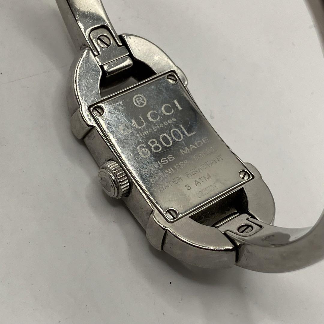 ○ GUCCI グッチ 6800L バングルウォッチ