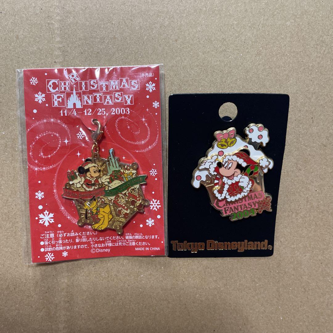 東京ディズニーリゾート クリスマスファンタジー ピンバッジ7点