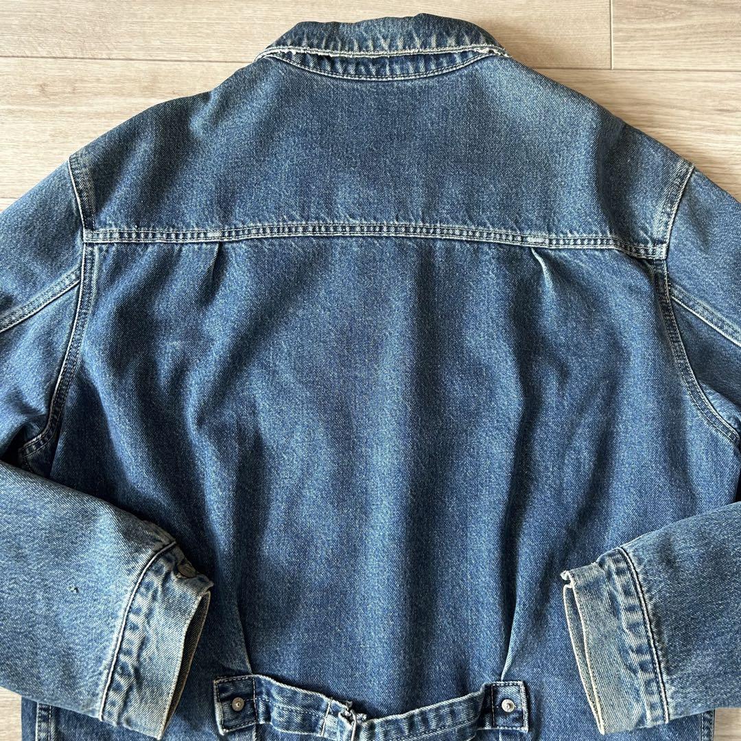 【希少】90s usa製 RRL三ツ星  denim jacket L size