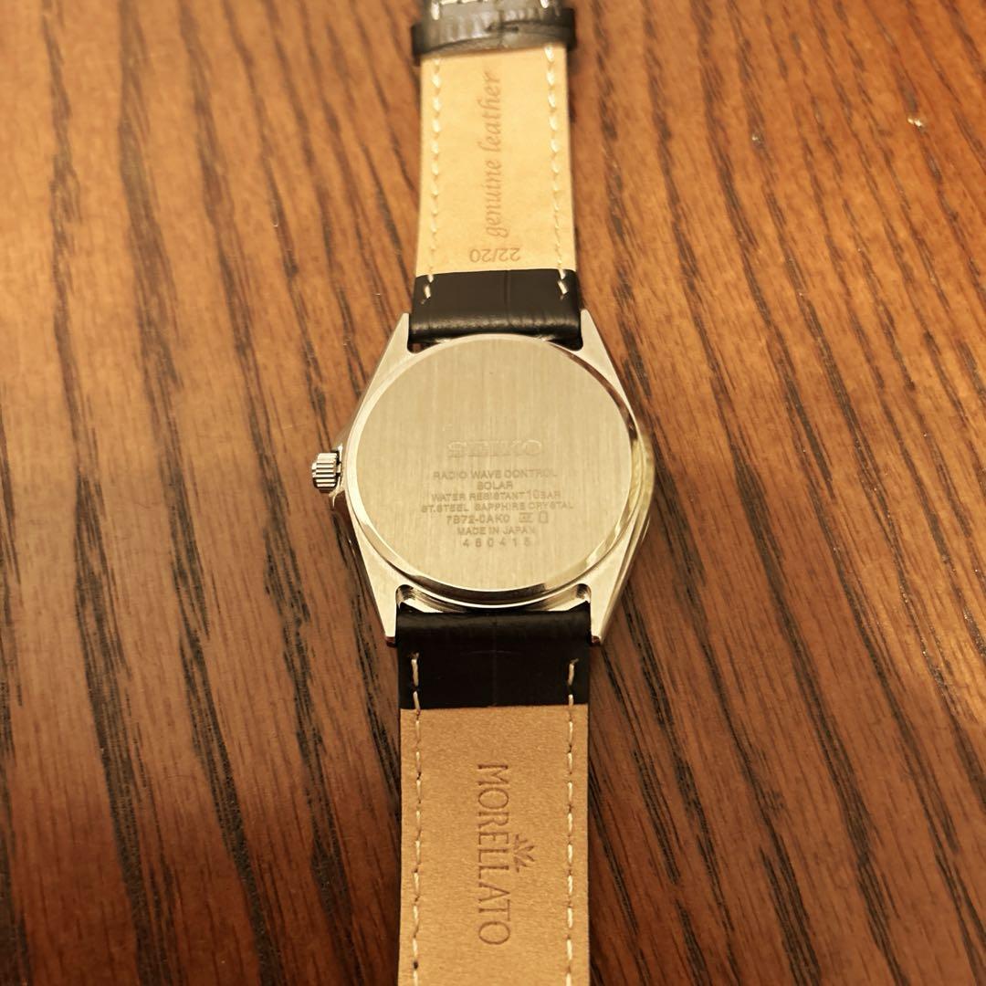SEIKO SBTM351 ソーラー電波腕時計