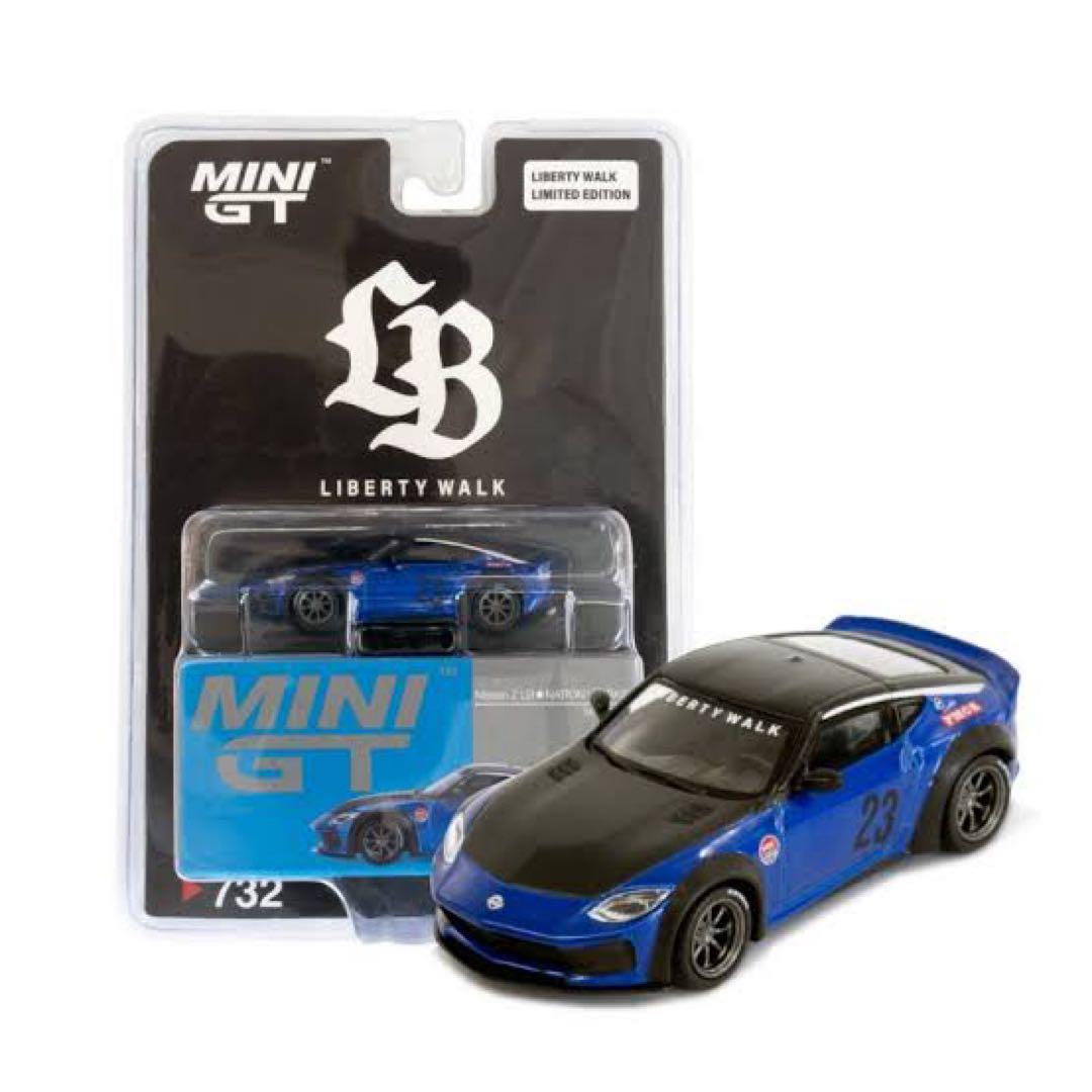 店舗限定minigt 日産 フェアレディz ランボルギーニ 2台まとめ売り