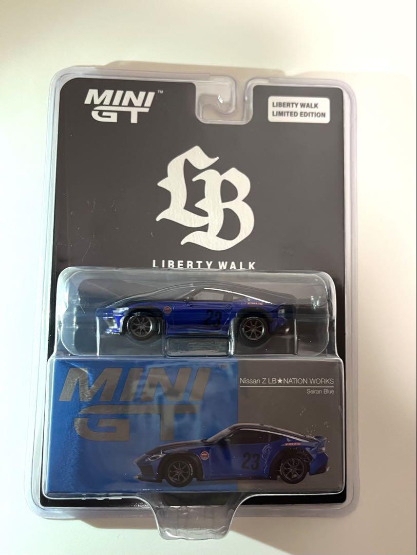 店舗限定minigt 日産 フェアレディz ランボルギーニ 2台まとめ売り