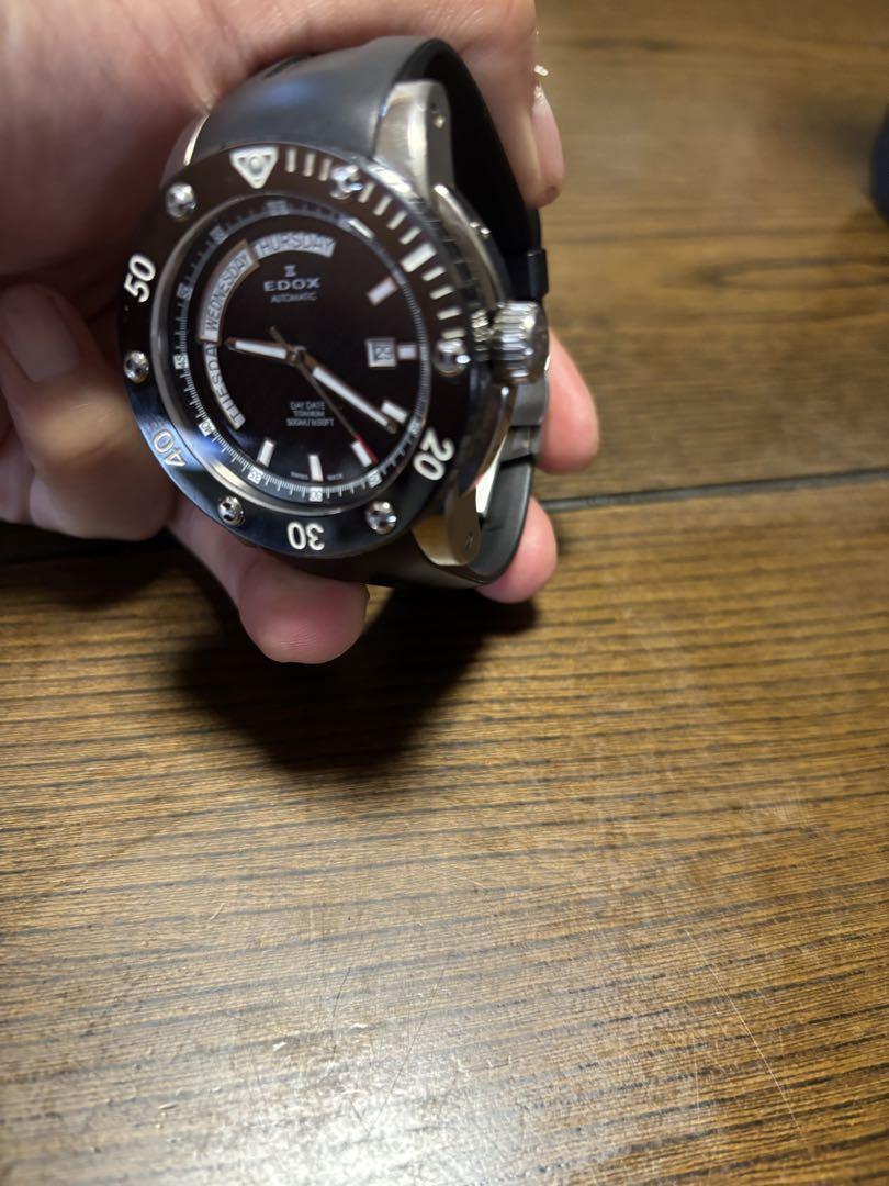 EDOX DAY DATE CLASS1 エドックス デイデイト ジャンク扱