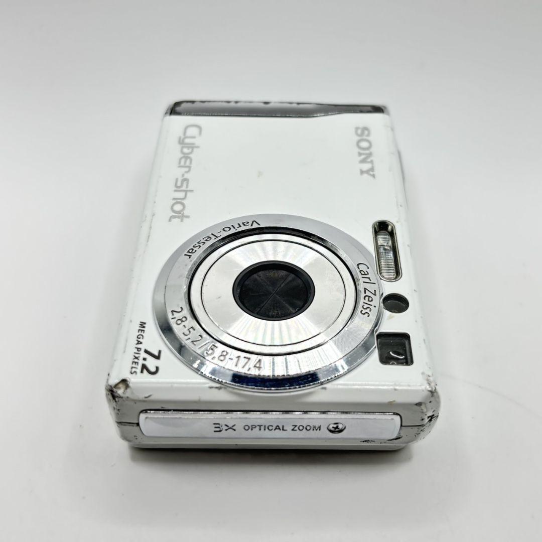 SONY Cyber-shot DSC-W80 ホワイト 新品バッテリー付