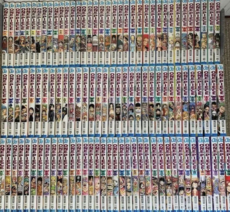 ワンピース1〜107巻全巻セット!