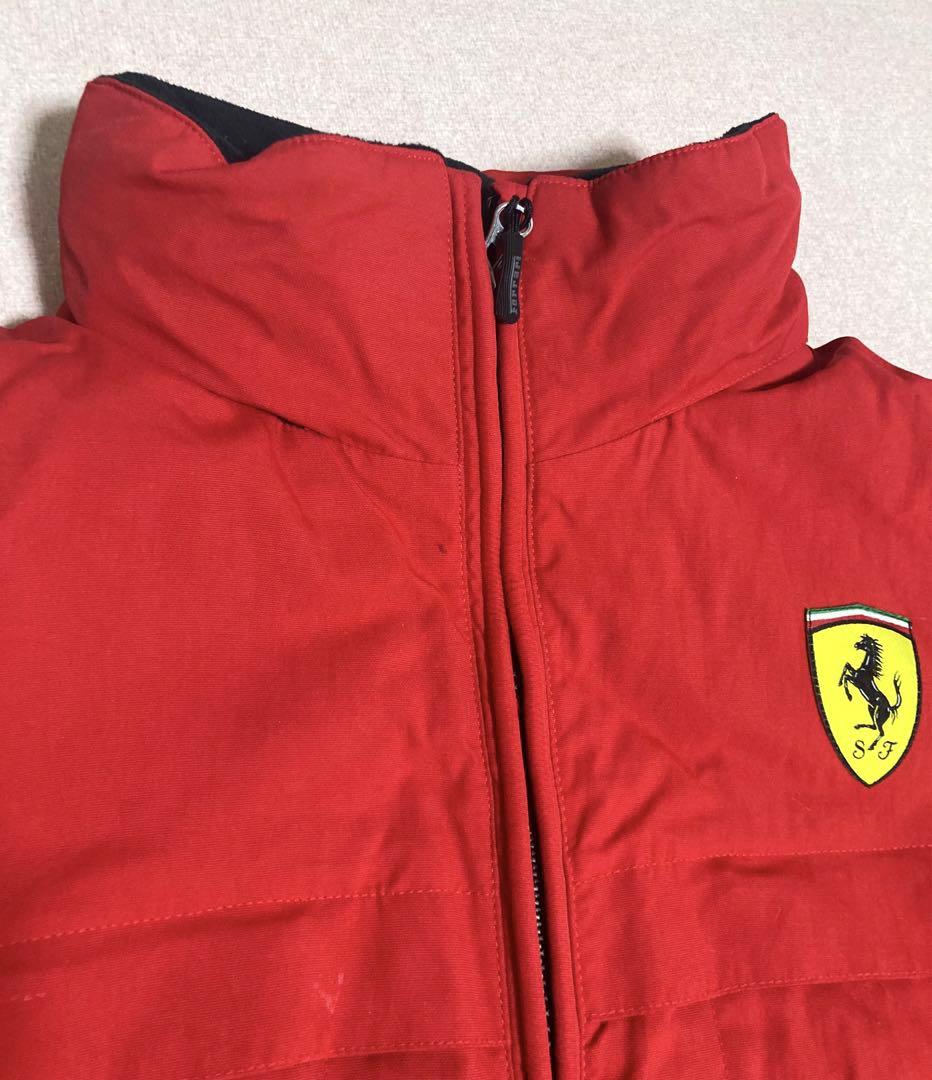 フェラーリ ウォームアップジャケット ナイロンジャケット ブルゾン フード収納