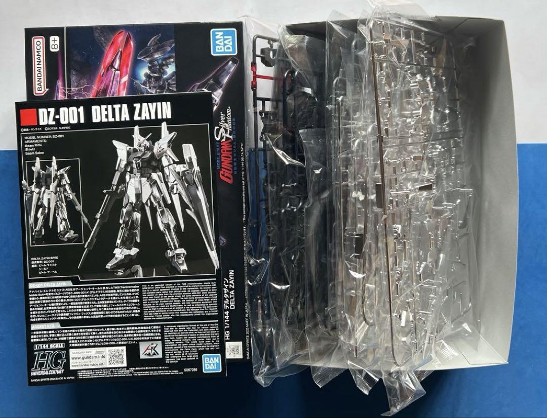 新品未開封　HG 1/144 DZ-001 DELTA ZAYIN