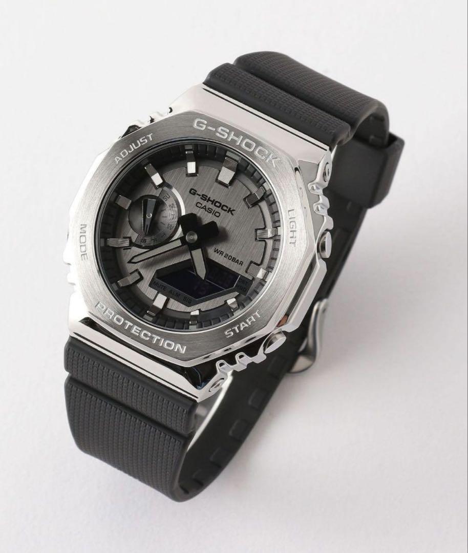 【ひつじひつじ】G-SHOCK GM-2100-1AJF メンズ ブラック