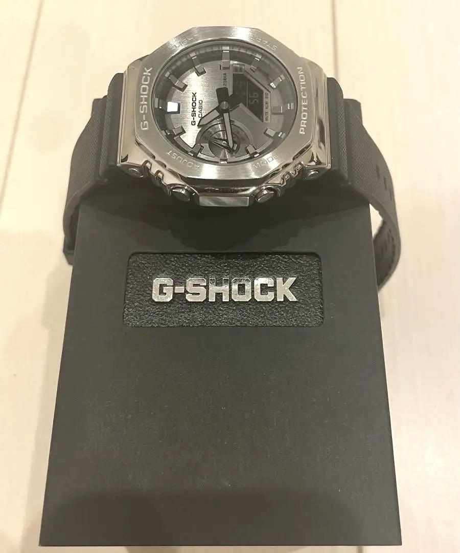 【ひつじひつじ】G-SHOCK GM-2100-1AJF メンズ ブラック