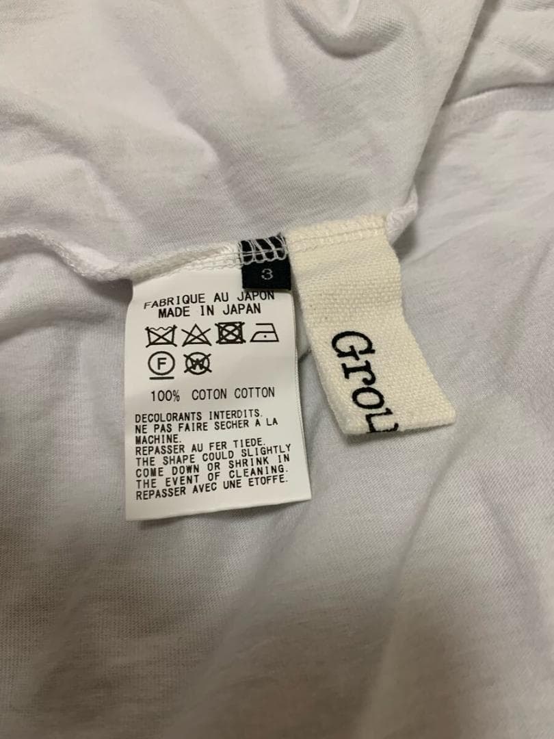 Ground Y Side Drape Cut WHITE サイズ3 Ground Y Side Drape Cut WHITE サイズ3