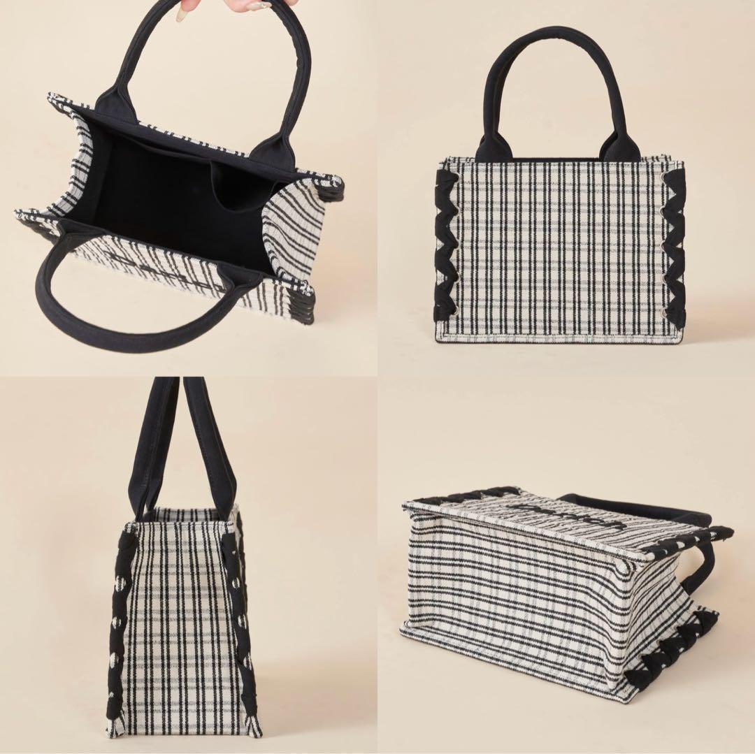 ダーリッチ darich チェックミニトートバッグ ベルティ 非売品