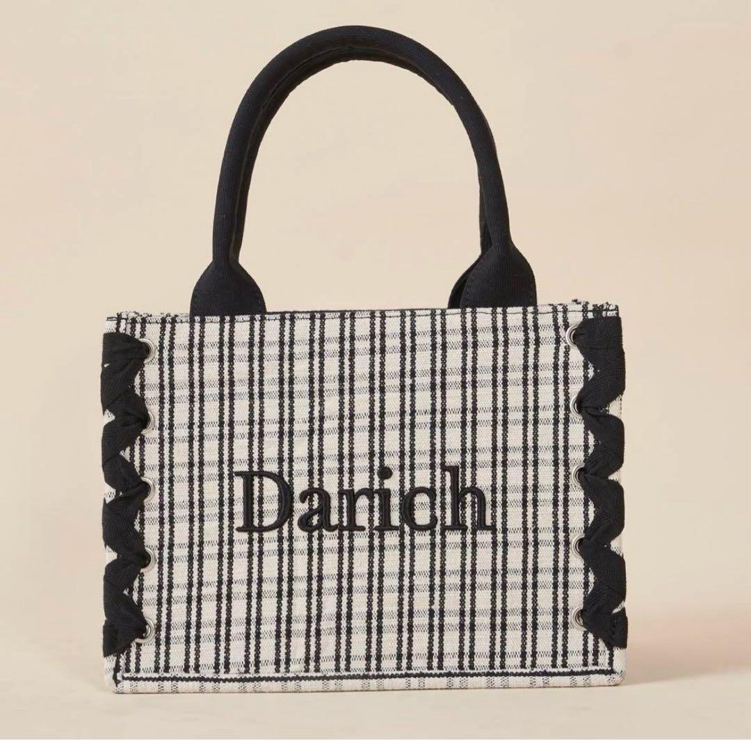 ダーリッチ darich チェックミニトートバッグ ベルティ 非売品