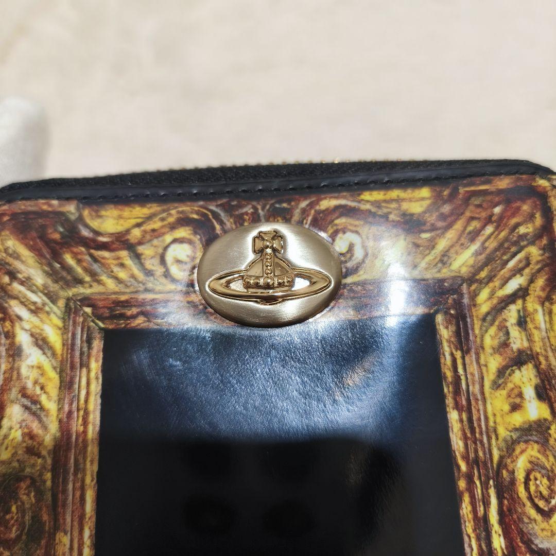 未使用に近い】Vivienne Westwood・財布・ゴールドフレーム