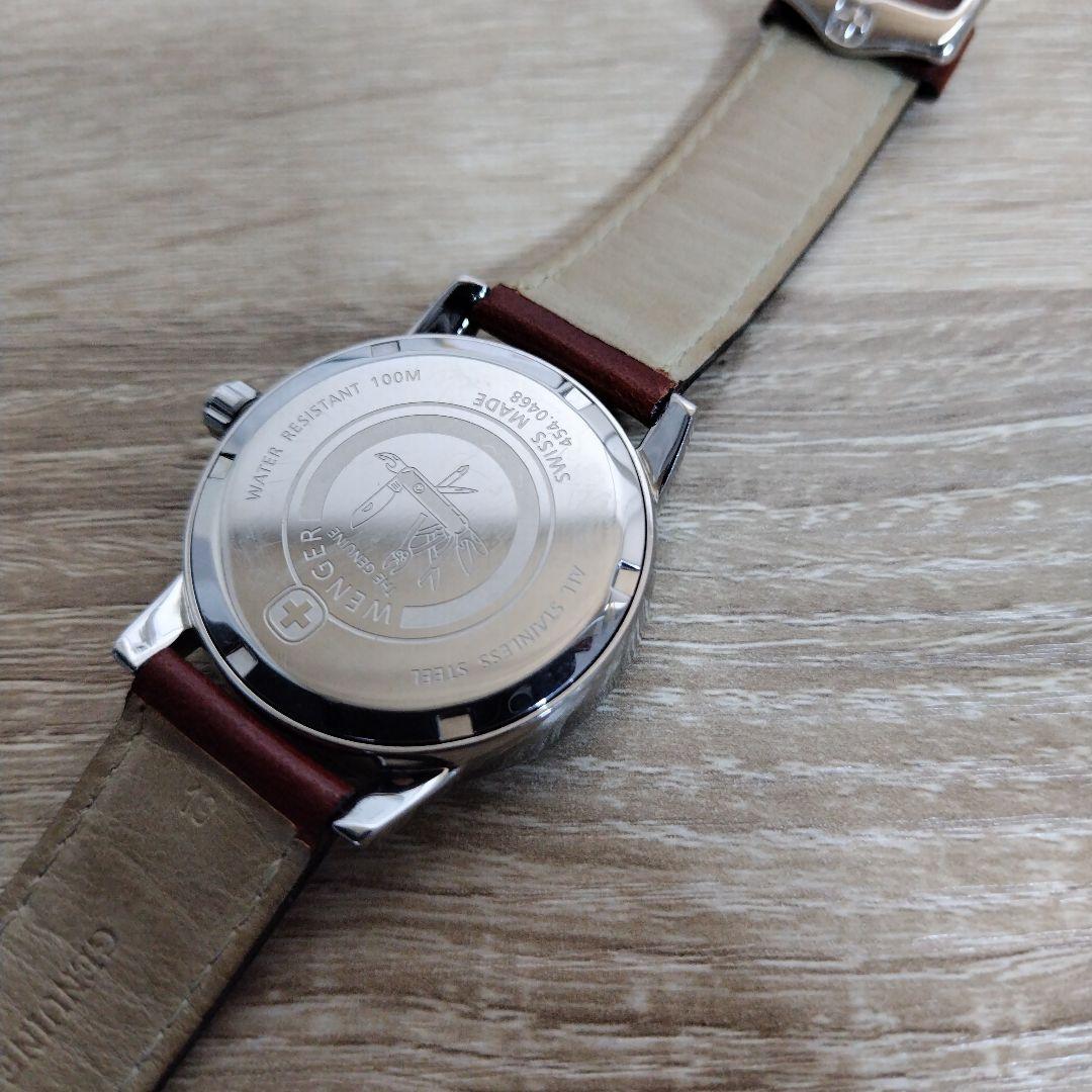 2025年9月オーバーホール済Wenger アナログ手巻時計 スイス製 2025年9月オーバーホール済Wenger アナログ手巻時計 スイス製