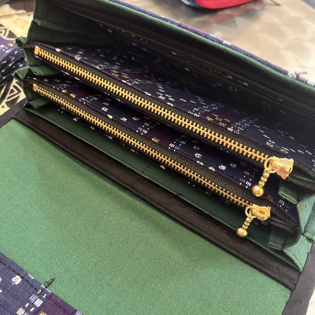 鳳凰 ＆ミンサー やりくり 長財布