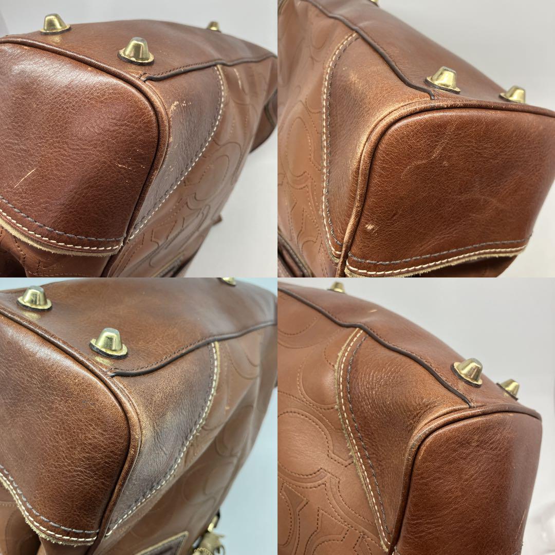 AS6047 COACH トートバッグ ブラウン バッグ
