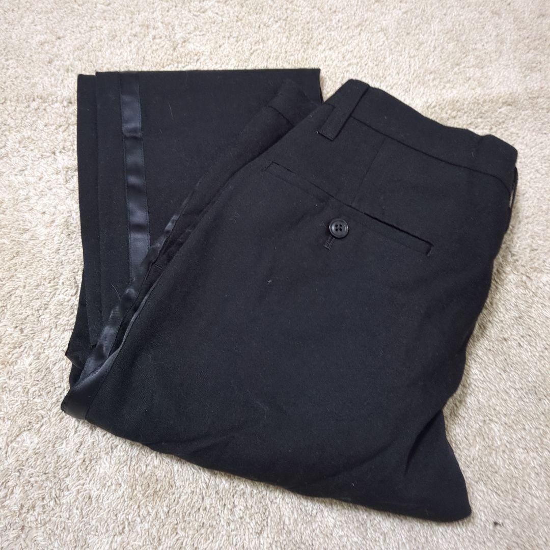 5351 HOMMES ブラック スラックス