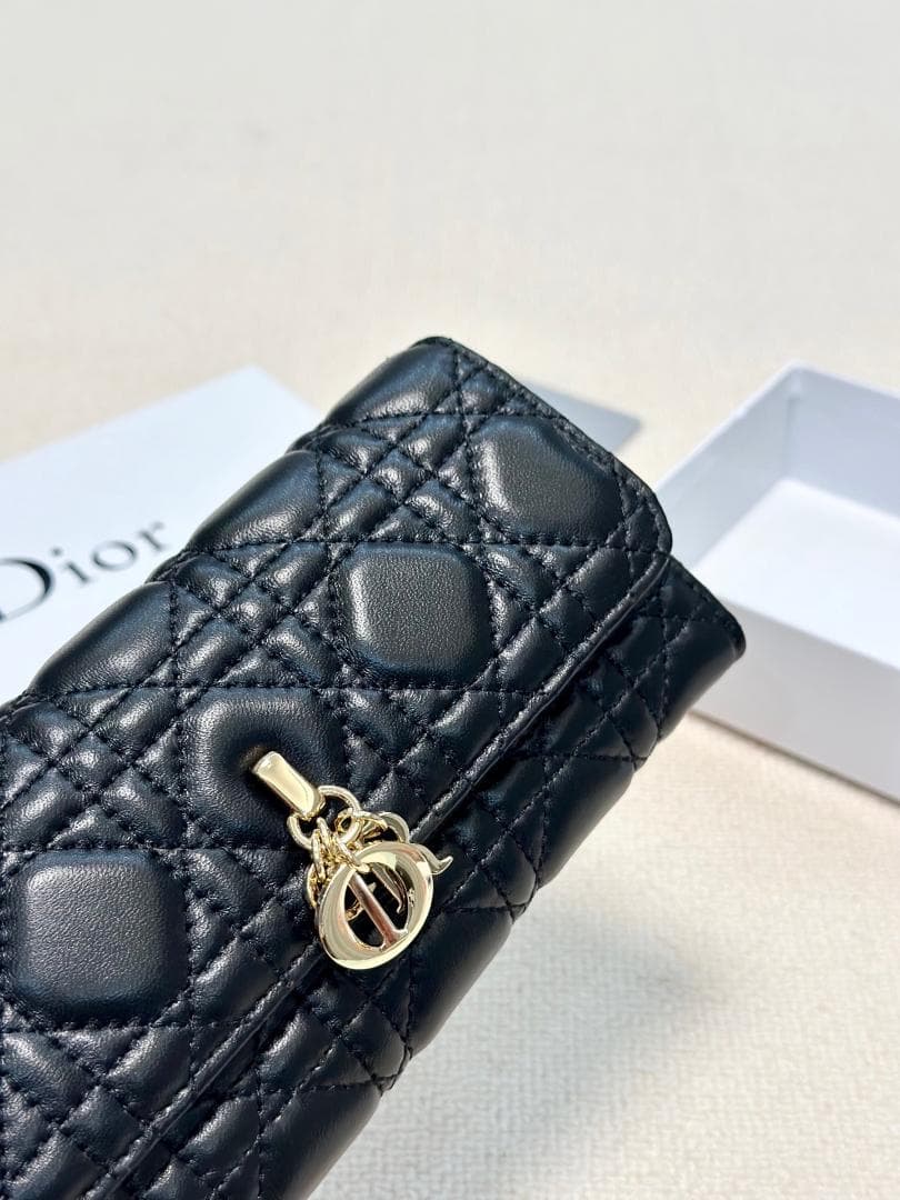 Dior ブラック キルティング キーケース Dior ブラック キルティング キーケース