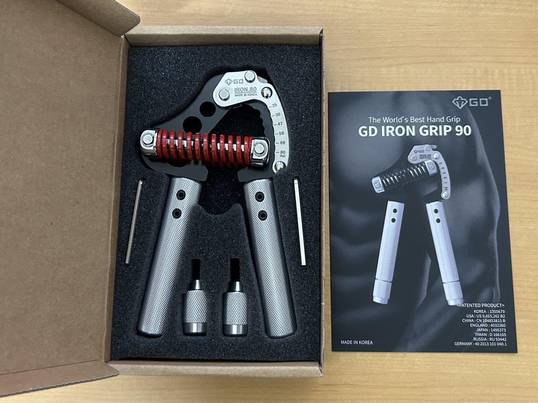 GD IRON GRIP ハンドグリップ 握力トレーニング