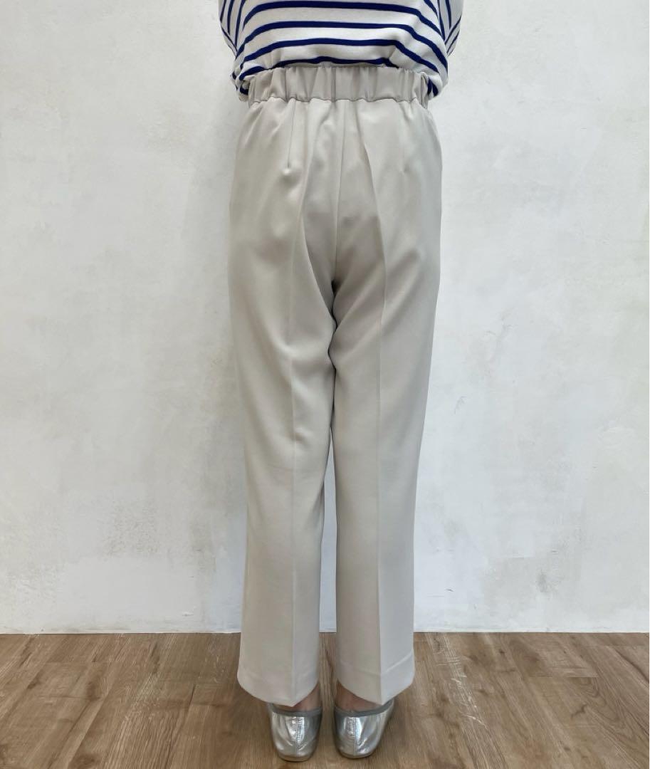 美品☆ DouDou ハイウエストパンツ ブラック