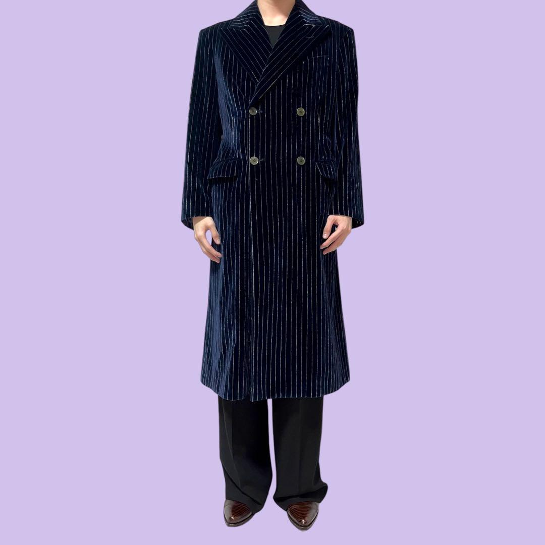 ジャケット・アウター KATHARINE HAMNETT Velvet long coat