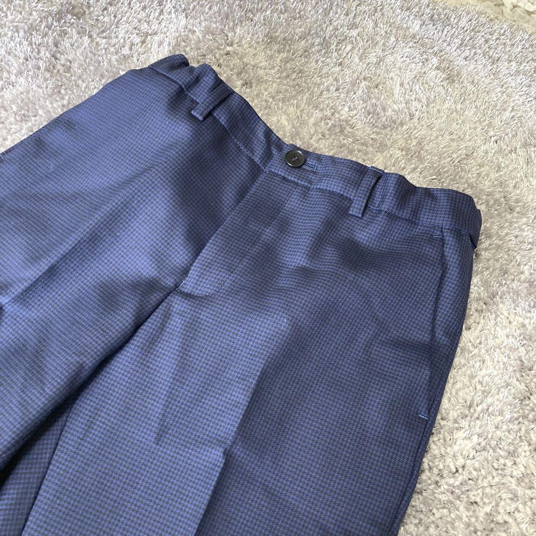 【極美品】ポールスミスジュニア　150cm スーツ上下2点セット紺 千鳥格子