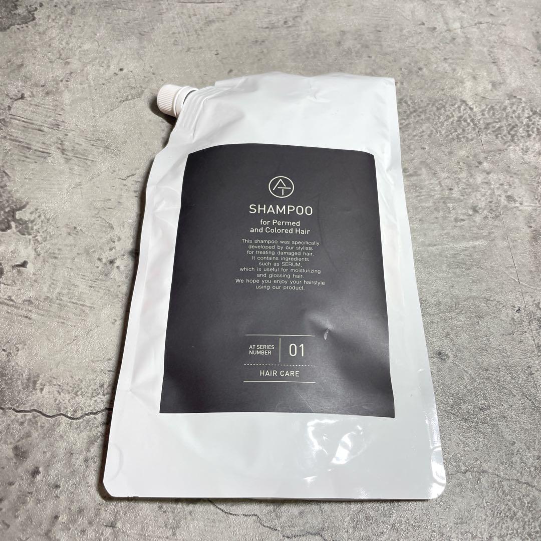 AT アット シャンプー 500ml&新品未使用トリートメント500g２個セット