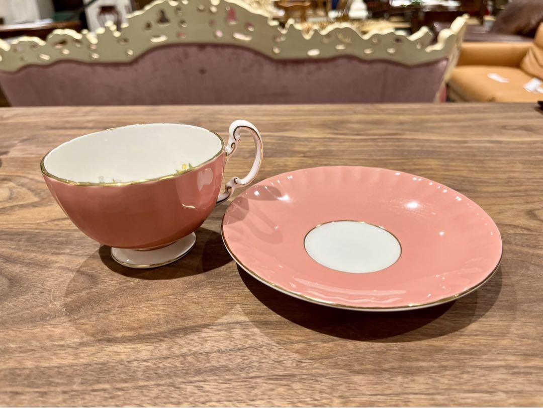 GMIK146OA○AYNSLEY / エインズレイ カップ&ソーサー ピンク