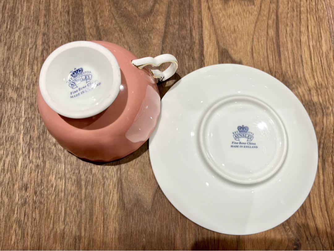 GMIK146OA○AYNSLEY / エインズレイ カップ&ソーサー ピンク