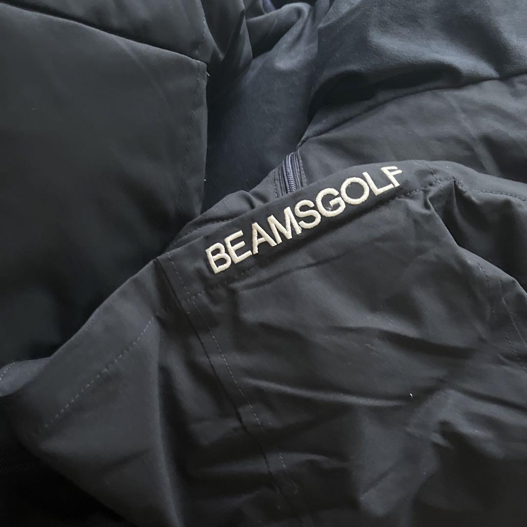 BEAMS GOLF PURPLE LABELスエードライク パデットワンピース