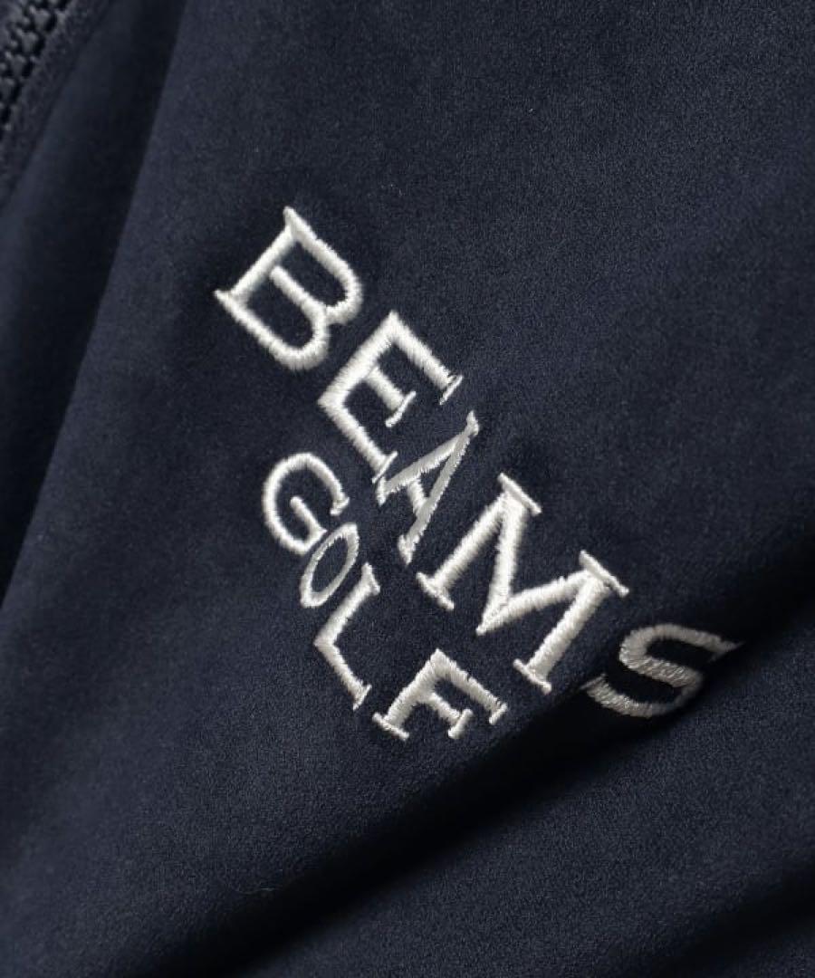 BEAMS GOLF PURPLE LABELスエードライク パデットワンピース