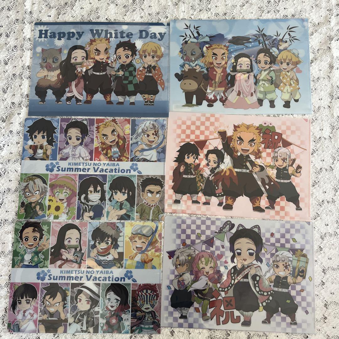 鬼滅の刃 ufotable cafe 胡蝶しのぶ 誕生祭 クリアファイル 鬼滅