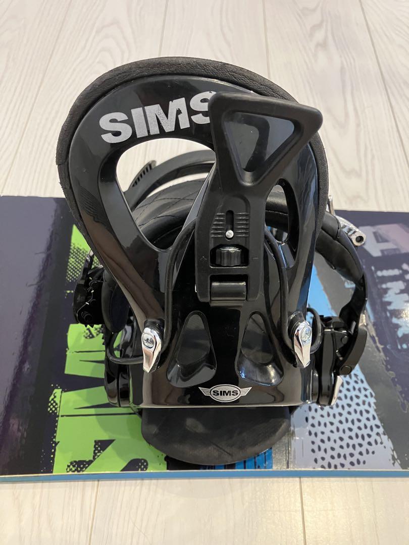 sims スノーボード ビンディング セット