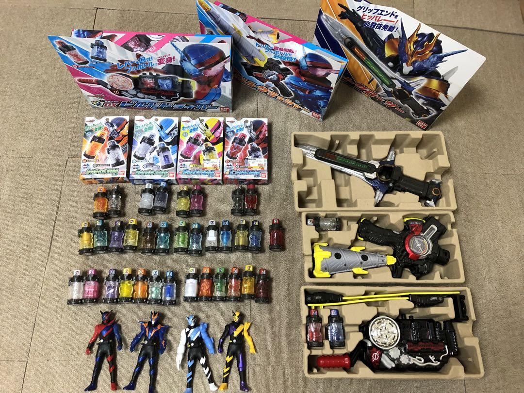 仮面ライダービルド ドライバー フルボトル フィギュアなど まとめ売り