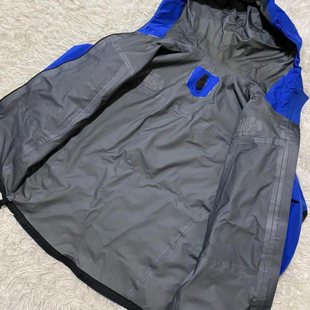 ノースフェイス　マウンテンパーカー　ブルー　ゴアテックス　Mサイズ　撥水