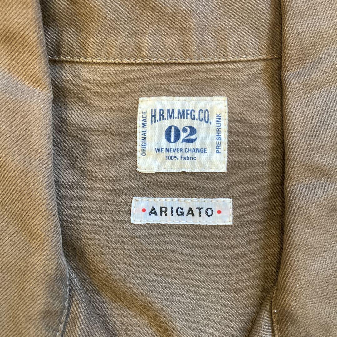 H.R.M MFG CO. ブラウンカバーオール 02