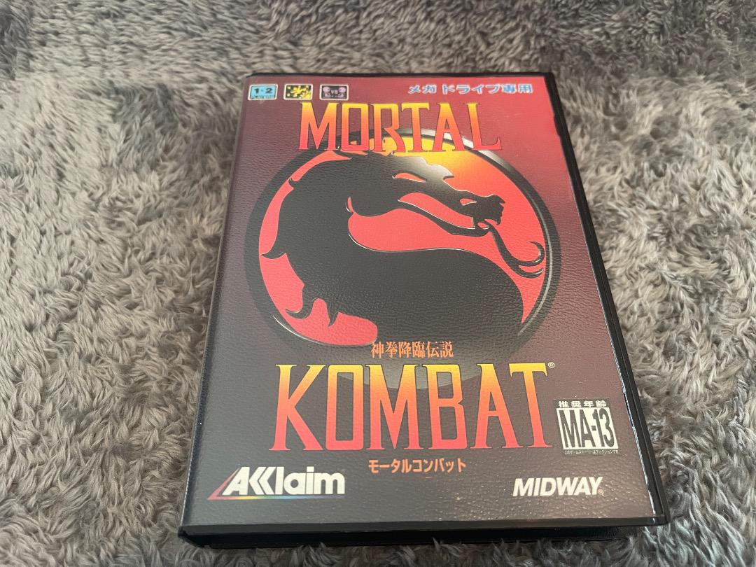 Mortal Kombat モータルコンバット メガドライブ