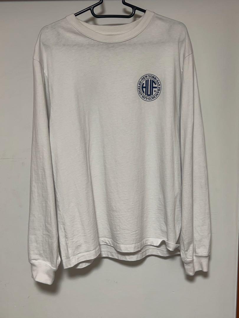 HUF ホワイト ロングTシャツ