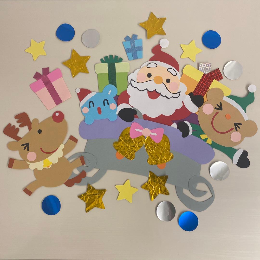 クリスマス壁面